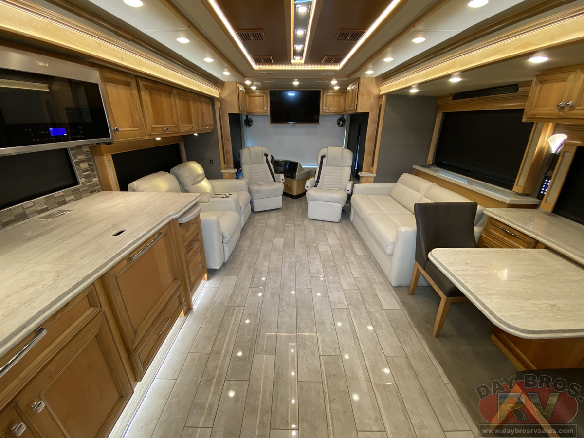 Interior of 2021 Tiffin Motorhomes Phaeton 40 IH