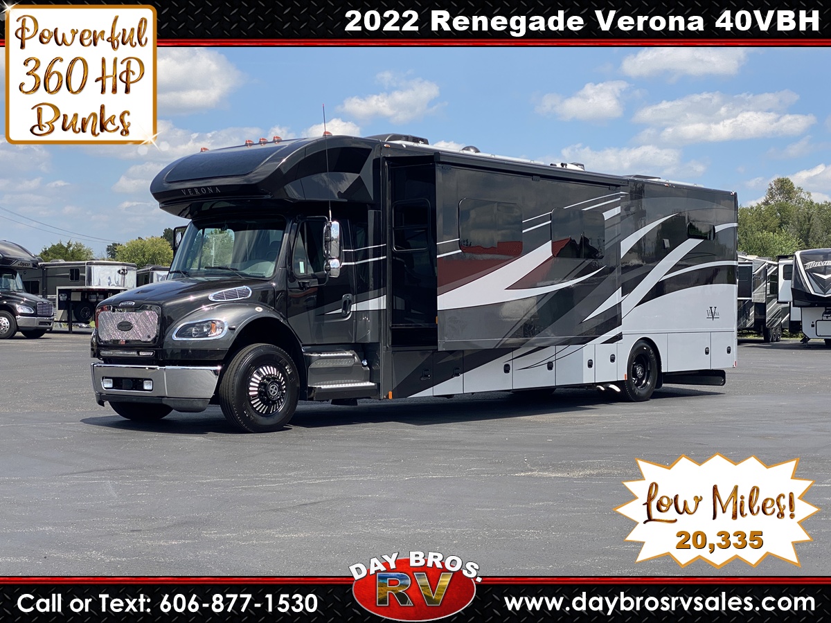 2022 Renegade Verona Motorhome