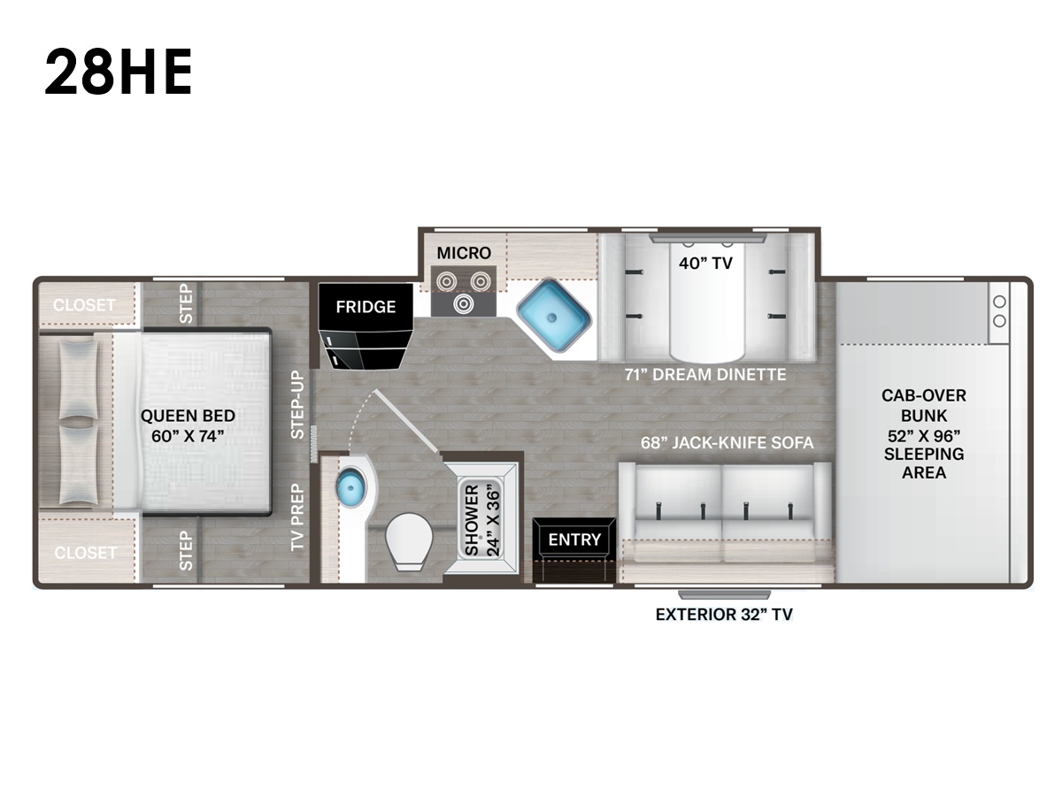 2023 Thor Motor Coach Freedom Elite Motorhome