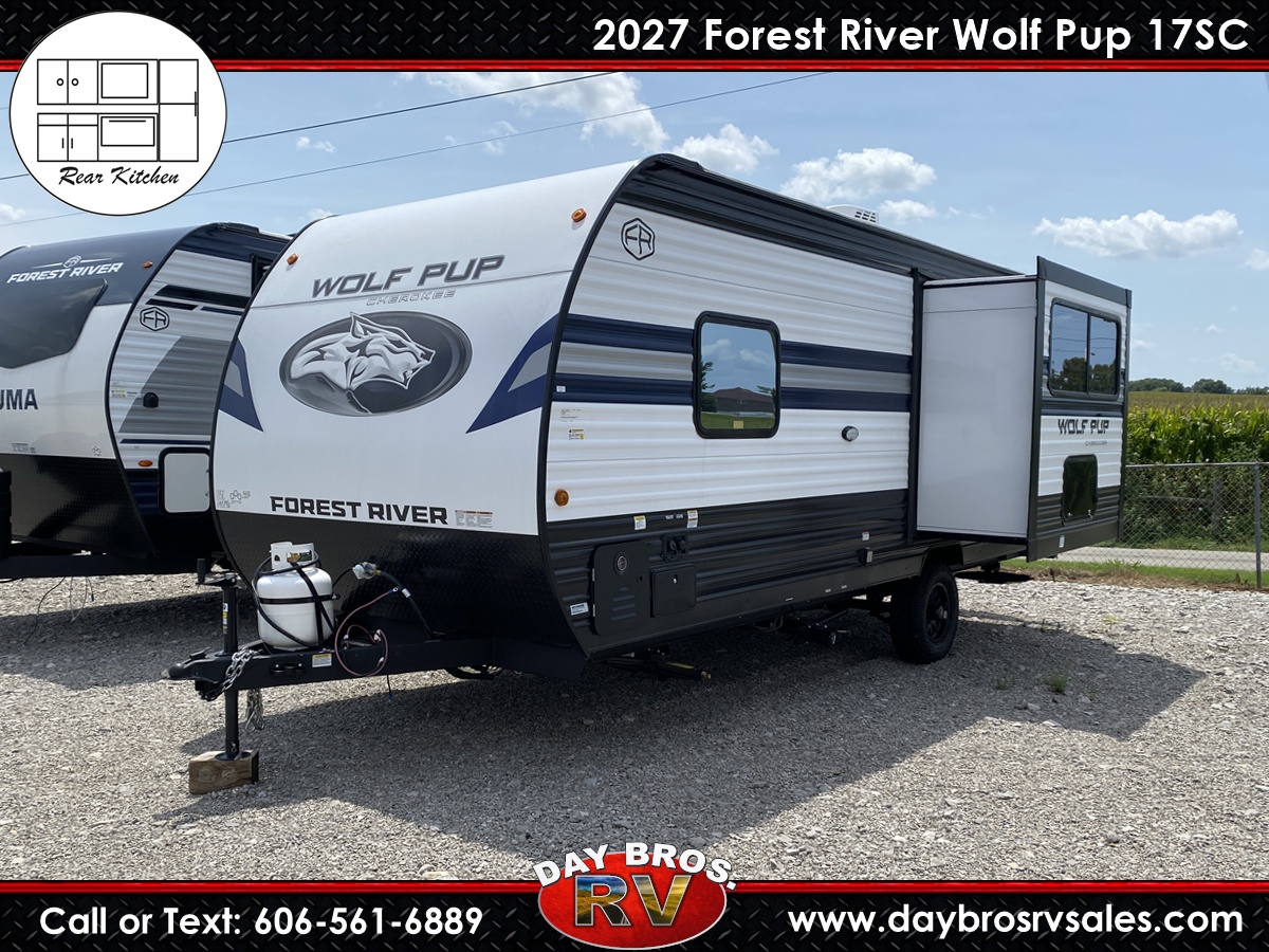 2027 Forest River Cherokee Wolf Pup 17SC Travel Trailer