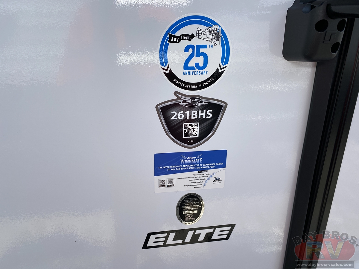 2027 Jayco Jay Flight SLX 261BHS Travel Trailer