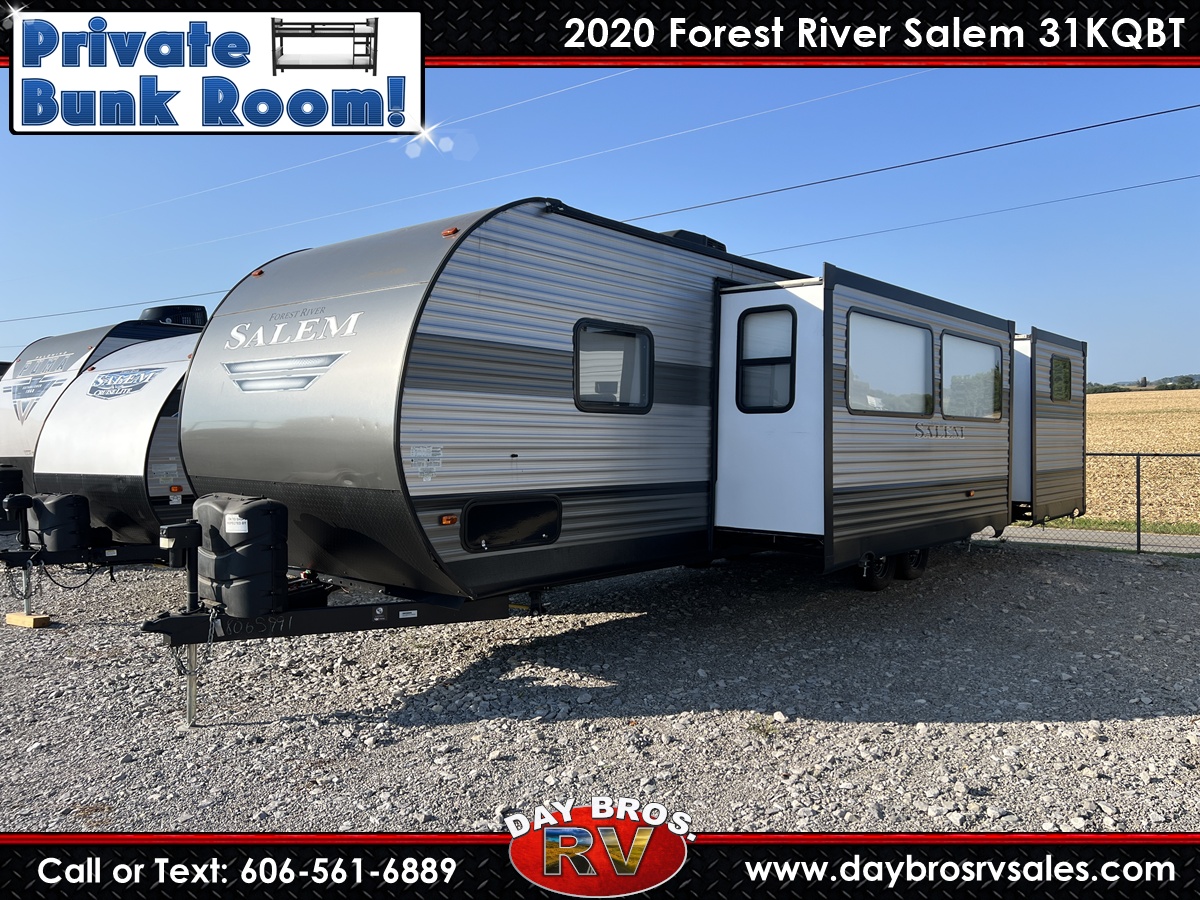 2020 Forest River Salem Midwest 31KQBTS Travel Trailer