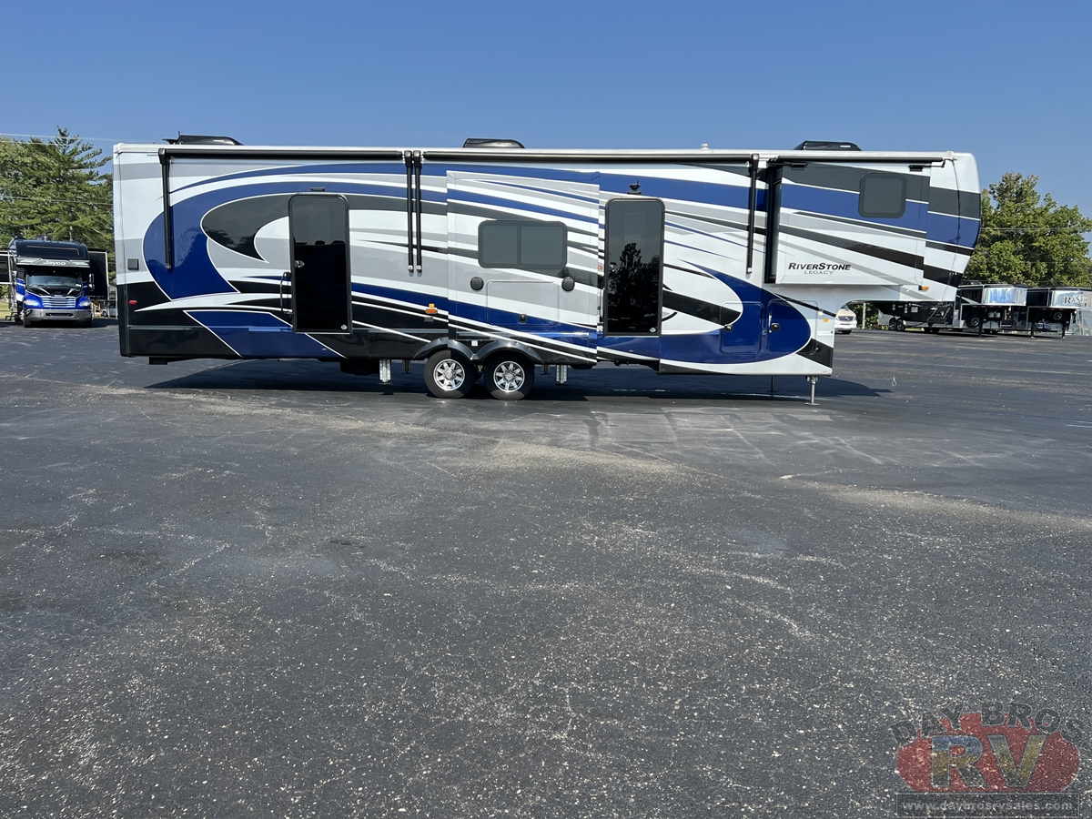 2022 Forest River Riverstone 391FSK Toy Hauler Fifth Wheel