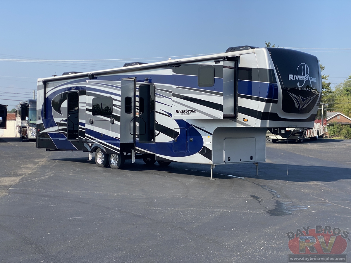 2022 Forest River Riverstone 391FSK Toy Hauler Fifth Wheel