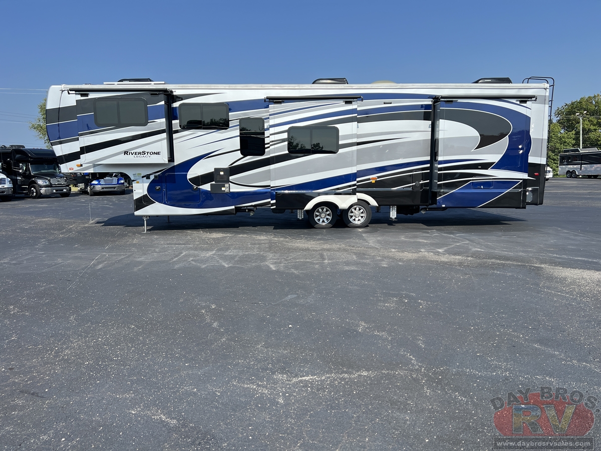 2022 Forest River Riverstone 391FSK Toy Hauler Fifth Wheel