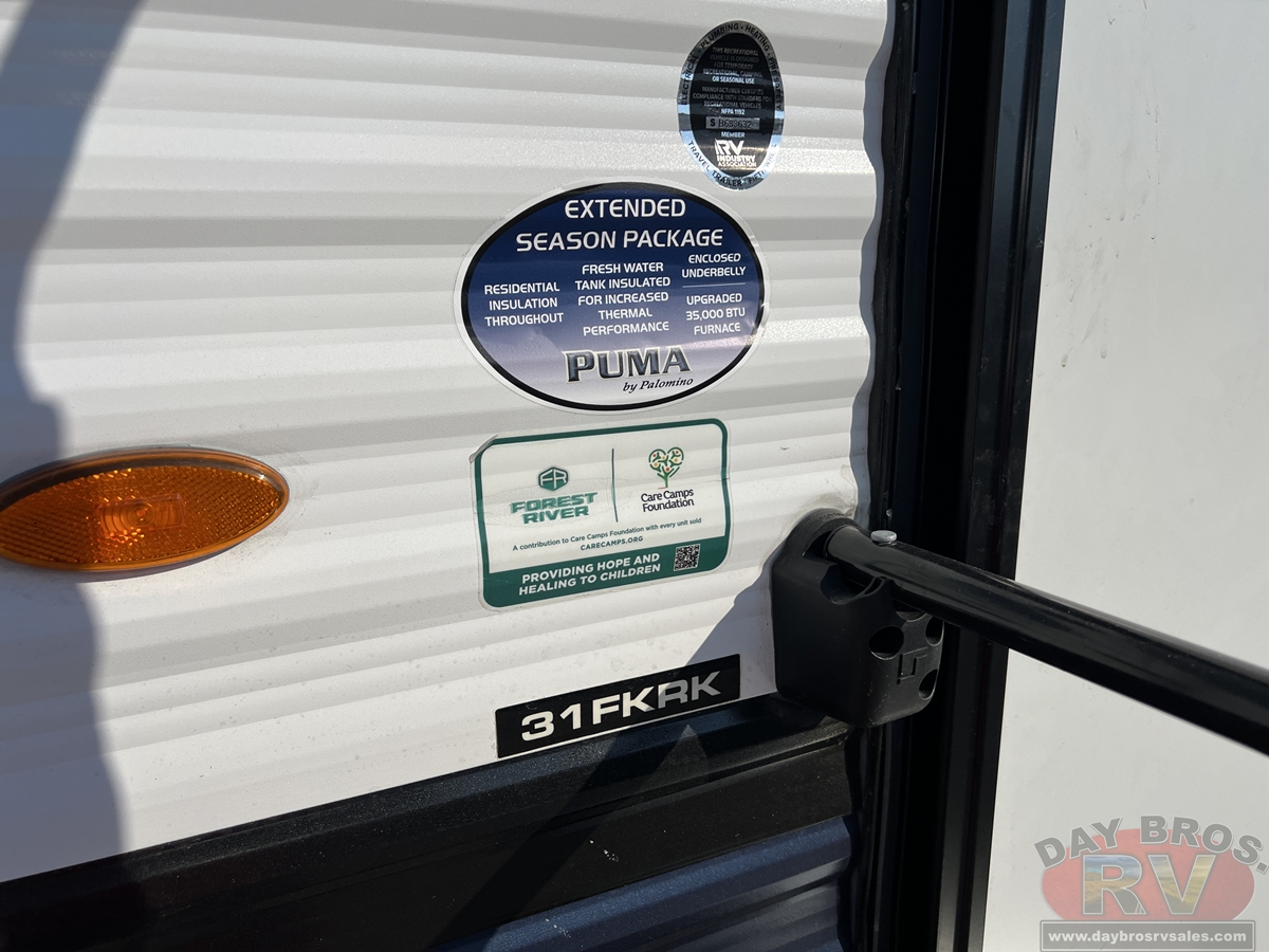 2027 Forest River Puma Travel Trailer