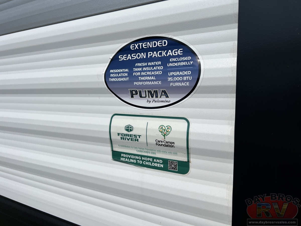 2027 Forest River Puma 32BHFS Travel Trailer