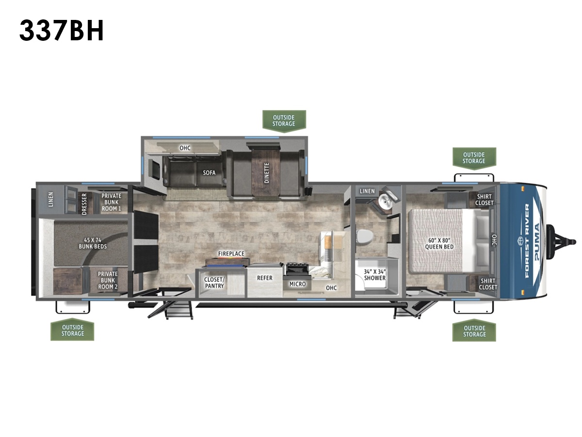 2027 Forest River Puma Travel Trailer