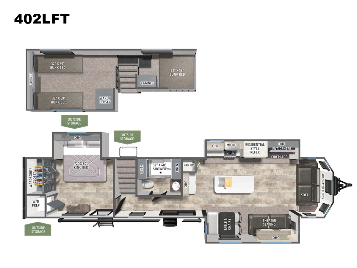 2027 Forest River Puma Vista 402LFT Travel Trailer
