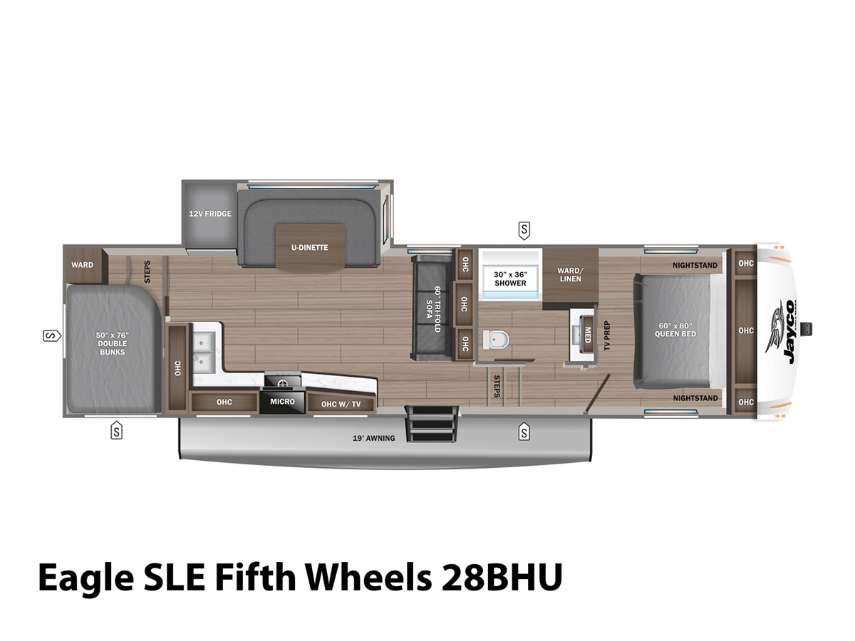 2027 Jayco Eagle SLE Fifth Wheel 28BHU Fifth Wheel