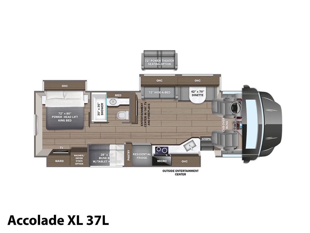 2025 Entegra Coach Accolade XL 37L Motorhome