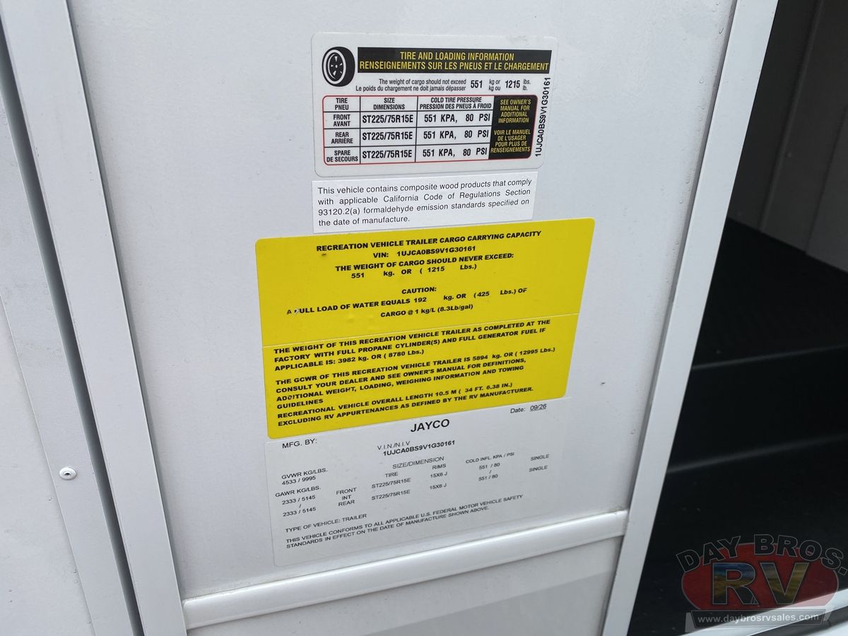 2027 Jayco Eagle SLE Fifth Wheel 28BHU Fifth Wheel